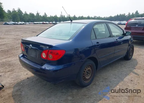 2007 Toyota Corolla Le from USA, damaged, VIN JTDBR32E770133731